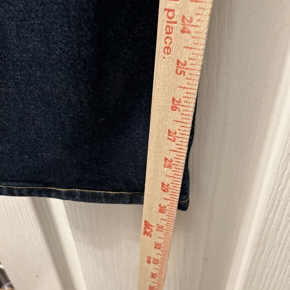 AGOLDE Nico Boot Jeans Women's 24 Song Blue Boot Cut Dark Wash - Picture 10 of 11